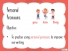 Personal Pronouns - KS2 Teaching Resources (slide 2/15)